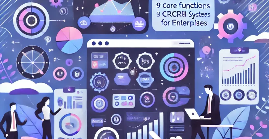 深度探秘！9 大核心功能让 CRM 系统成为企业销售利器